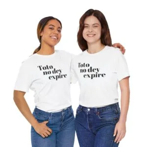 white tee pair
